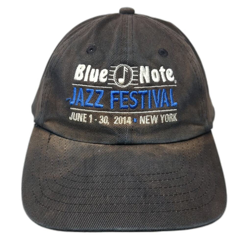 Black Baseball Cap One Size Blue Note Jazz Festival 2014 New York Slideback hat